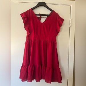 Red Thin Sundress